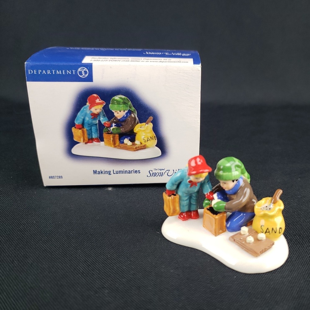Making Luminaries 807289 Snow Village Department Dept 56 Christmas